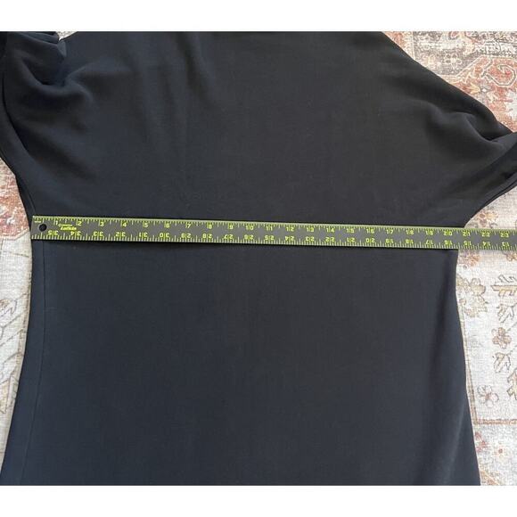 Frank & Eileen Izzie Sweatshirt Dress Funnel Neck Black Size M - Picture 3 of 7